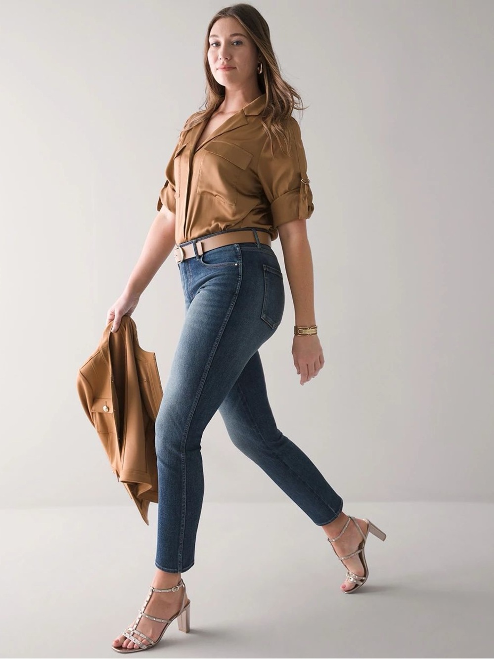 WHBM Curvy Sculpt Straight Jean - 14